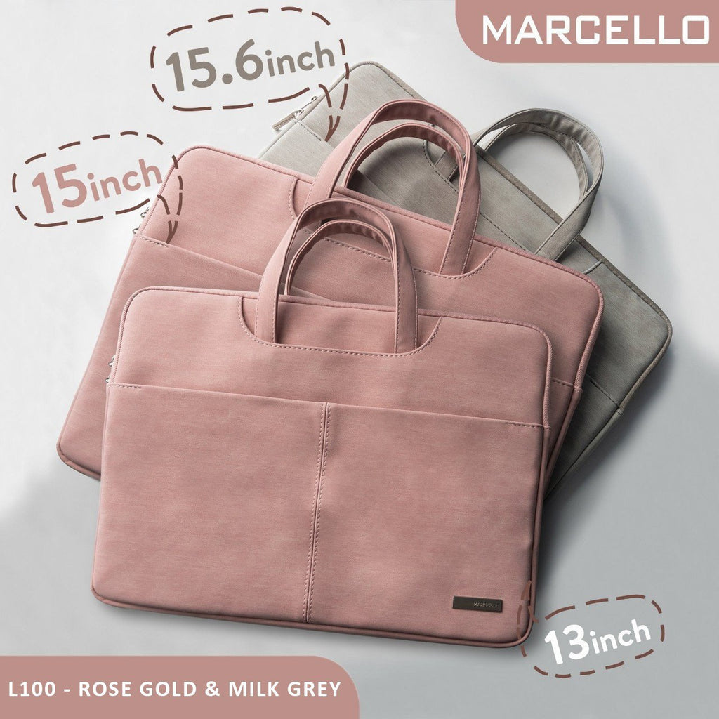 Laptop bag, Briefcase Shoulder Crossbody Waterproof Shockproof Marcello - L100