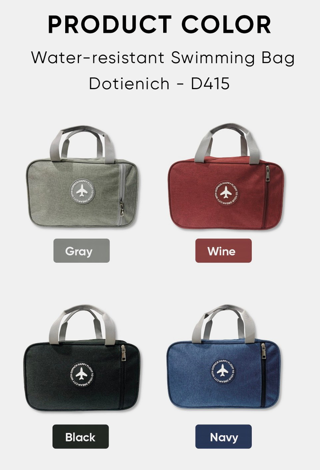 D415-Swimming Bag accessory bag - កាបូបដាក់សម្ភារៈលេខ 1 សម្រាប់ហែលទឹកកាន់តែងាយស្រួល