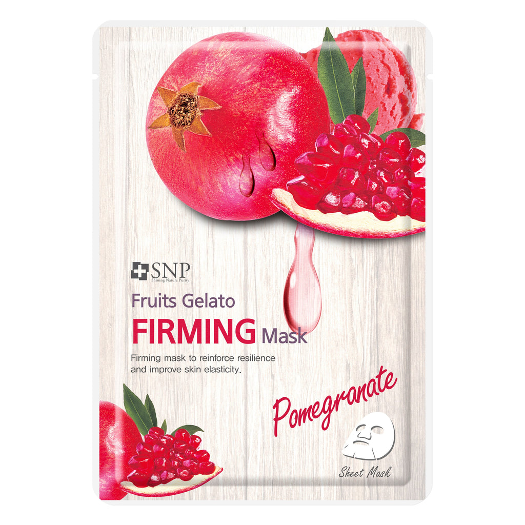 ម៉ាសបិតមុខ SNP Fruits Gelato Firming Mask - M405