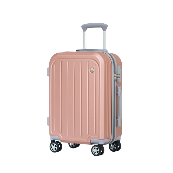 Hardside Spinner 360 Luggage ABS U222 - Pink Gold