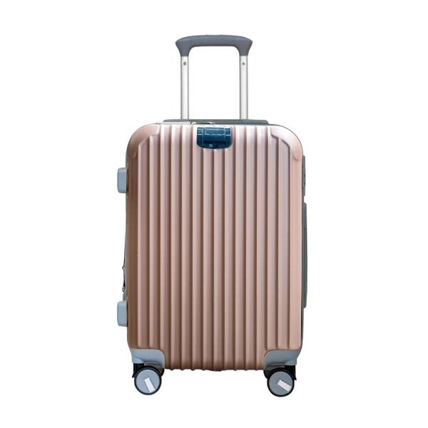 Luggage Expandable Hardside Spinner wheel Luggage U221- Pink Gold